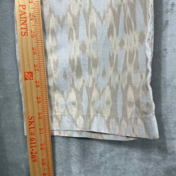 Patagonia Island Hemp Pants Womens 10 Low rise Printed - Picture 11 of 14